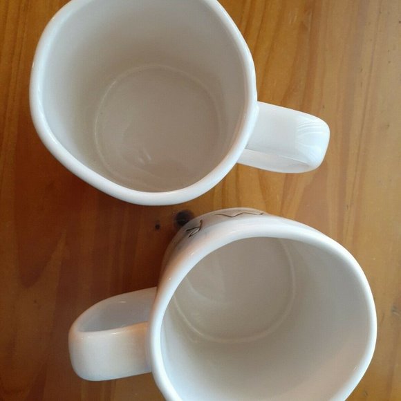 Rae Dunn Coffee Cup Mug Mr And Mrs Set Farmhouse - Picture 4 of 4